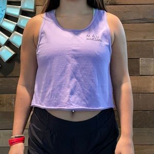 Maui and Sons Lilac Crop Top
